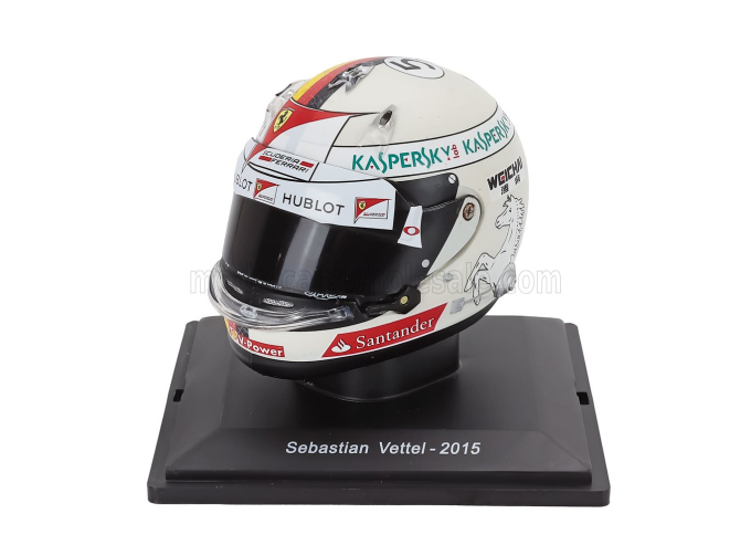 HELMET F1 Casco Helmet Team Vettel (2015), White