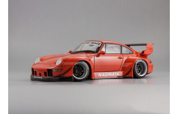 PORSCHE 993 RWB, red