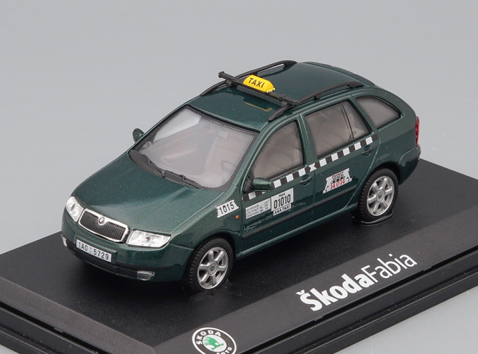 SKODA Fabia Combi Tour Taxi AAA (2002), green