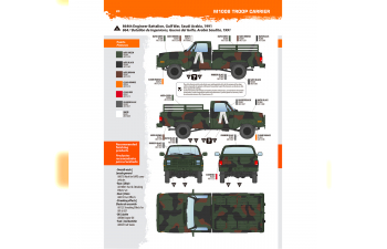Сборная модель GMC M1008 грузовой автомобиль / M1008 Troop Carrier