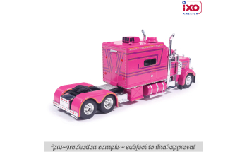 PETERBILT 379 Custom Tractor Truck 3-assi (2002), pink