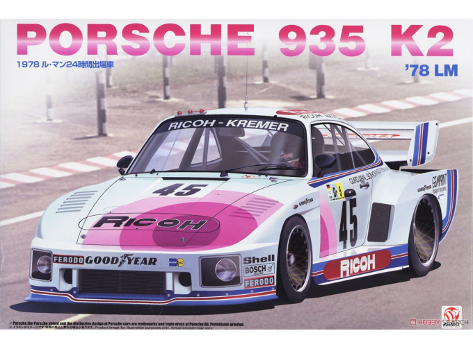 Сборная модель Porsche 935 K2 LM (1978)