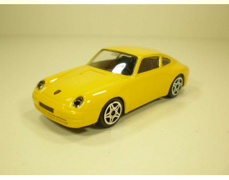 PORSCHE 911 Carrera, Street Fire 1:43, желтый