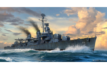Сборная модель USS Stevens DD-479