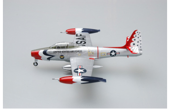 F-84G USAF Air demonstration flight team THUNDERBIRD