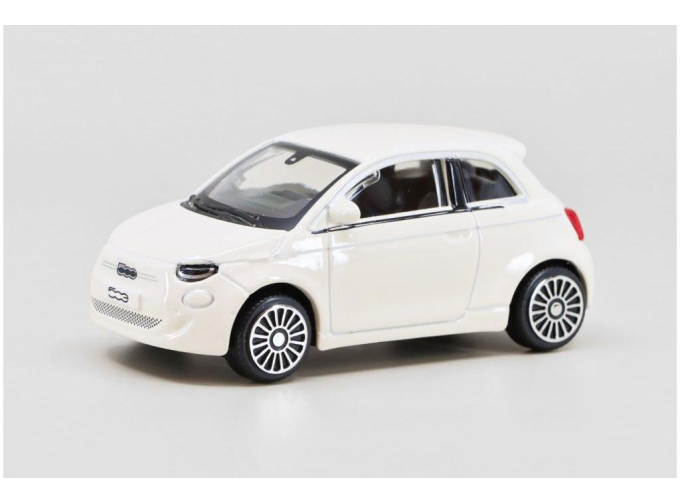 FIAT 500e, white