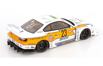 NISSAN S15 Silvia LB Super Silhouette #23 (2021), white / yellow