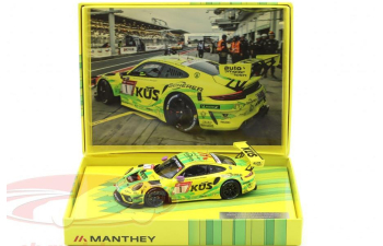 PORSCHE 911 GT3 R #1 "Grello" Manthey-Racing 24h Nuerburgring Kevin Estre, Laurens Vanthoor, Frederic Makowiecki, Michael Christensen (2022)
