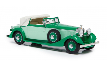 HISPANO SUIZA J12 Drophead-Coupé Fernandez Darrin open roof (1934), green