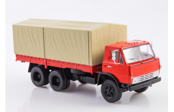 Камский грузовик Э5320 бортовой, красный
