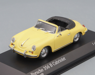 PORSCHE 356 B Cabriolet 1960, yellow