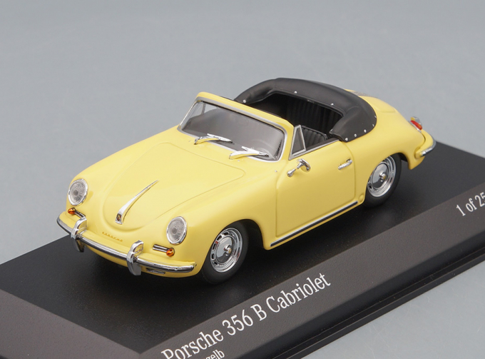 PORSCHE 356 B Cabriolet 1960, yellow