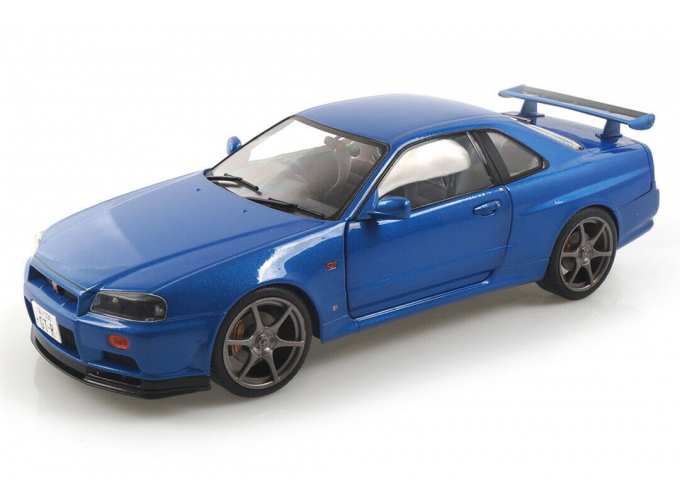 NISSAN Skyline GT-R (R34) - 1999, bayside blue