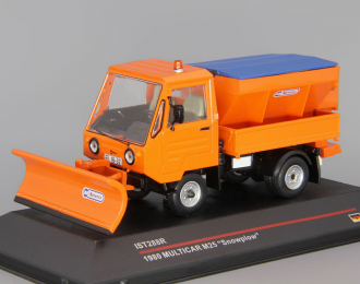MULTICAR M25 Snowplow (1980), orange