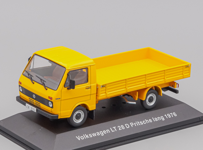VOLKSWAGEN LT 28 В Pritsche Lang (1975), yellow