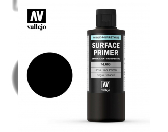 Глянцевый черный грунт Surface Gloss Black Primer, 200 мл