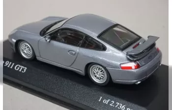 PORSCHE 911 type 996 GT3 Mk I (1999), metallic grey