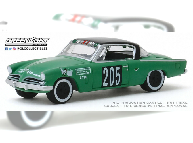 STUDEBAKER Commander 1953 #205 La Carrera Panamericana 1954