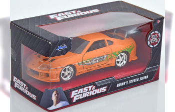 TOYOTA Supra Fast Furious, Brian, orange