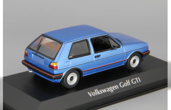 VOLKSWAGEN Golf GTI (1985), blue metallic