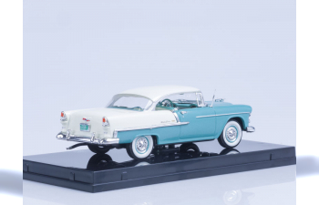 CHEVROLET Bel Air Hard Top - India (1955), Ivory / regal turquoise