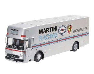 MERCEDES-BENZ O317 Truck car Transporter Porsche Martini (1968), silver