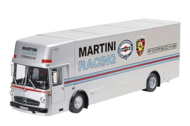 MERCEDES-BENZ O317 Truck car Transporter Porsche Martini (1968), silver