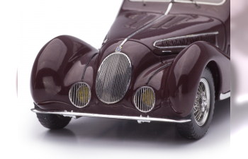 Набор из 2х музейных Talbot-Lago T 150-C-SS coupe (1937) бордовый и typ 26 SS (1938) темно-синий