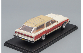 PONTIAC Grand Safari 1976 White / Wooden