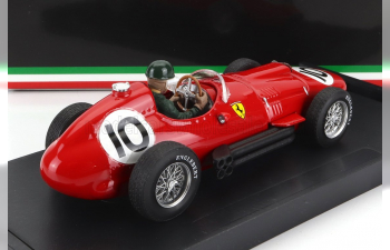 FERRARI F1 801 N 10 3rd British Gp 1957 M.hawthorn - With Driver Figure, Red