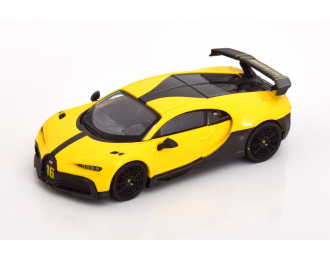 BUGATTI Chiron Pur Sport N16 (2018), Yellow Black