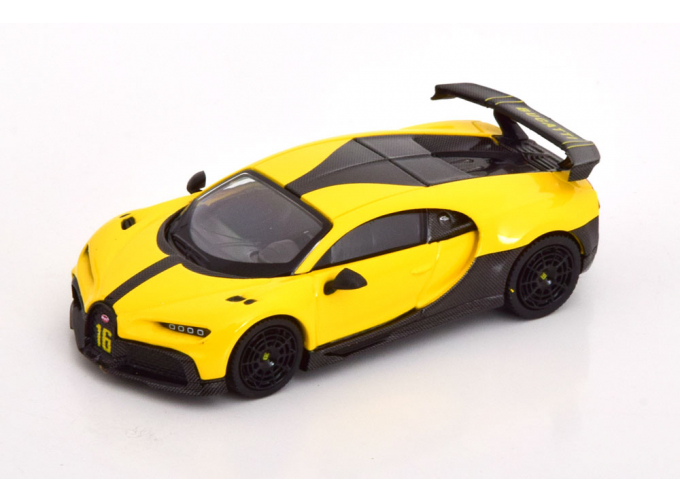 BUGATTI Chiron Pur Sport N16 (2018), Yellow Black