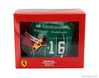 BELL HELMET F1 Casco Helmet Charles Leclerc Team Scuderia Ferrari Sf-23 Austin Usa Gp 2023, Green
