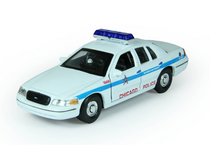 FORD Crown Victoria Chicago Police (1999), white