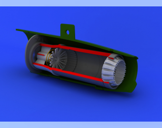 Набор дополнений MiG-21PF/PFM exhaust nozzle