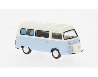 VOLKSWAGEN T2b Campingbus (1972), light blue/white