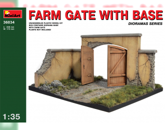 Наборы для диорам FARM GATE WITH BASE