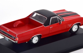 CHEVROLET El Camino (1970), red / black