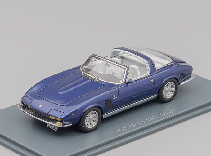 ISO Grifo MK2 Targa (1972), blue met