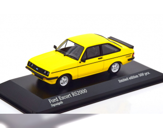 FORD Escort RS 2000 (1976), yellow black