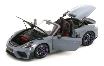 PORSCHE 718 Spyder RS Weissach Package (2024), grey