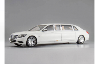 MAYBACH S 600 Pullman (2016), white