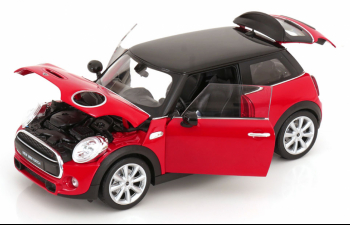 MINI Cooper Hatch 2-door (2015), Red Black