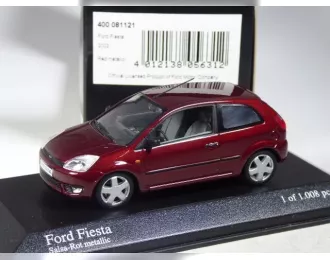 FORD Fiesta (2002), red metallic