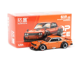 NISSAN Skyline GT-R V8 Drift, orange