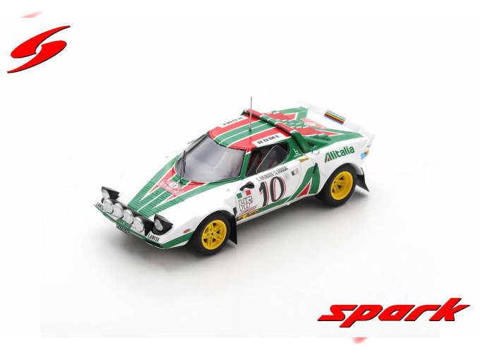 LANCIA Stratos HF #10 Rally Monte Carlo Sandro Munari - Silvio Maiga (1976)