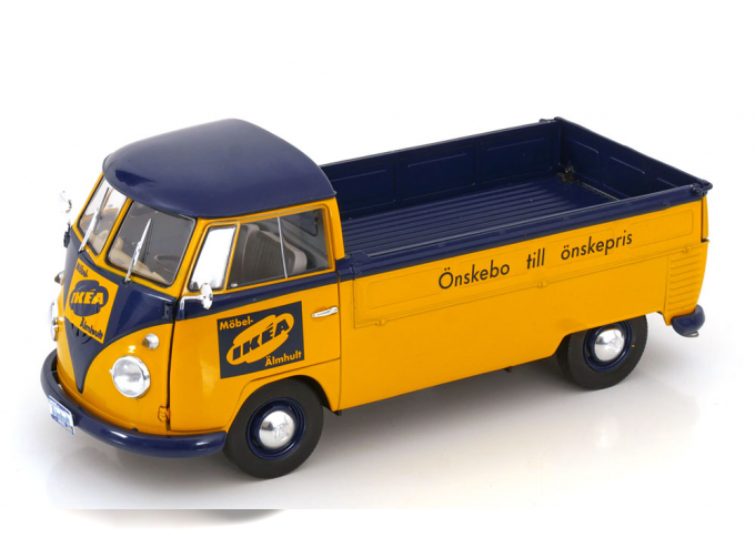 VOLKSWAGEN T1 Pritsche IKEA (1950), yellow blue