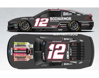 Ford Mustang #12 Ryan Blaney *Bodyarmor*, black 2025