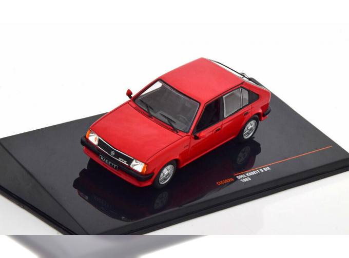 OPEL Kadett D GT/E (1983), red