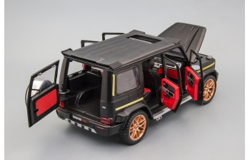 MERCEDES-BENZ G-class (G700) Brabus (Babosi), чёрный матовый